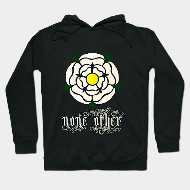 Rose Argent Hoodie by MaureenMarlowe